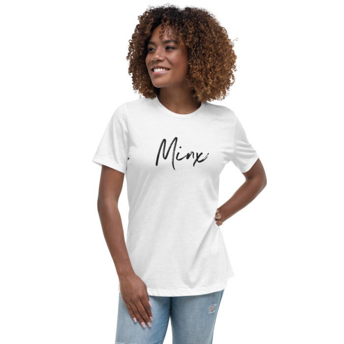 Minx - white t-shirt - kinky/bdsm t-shirts for women