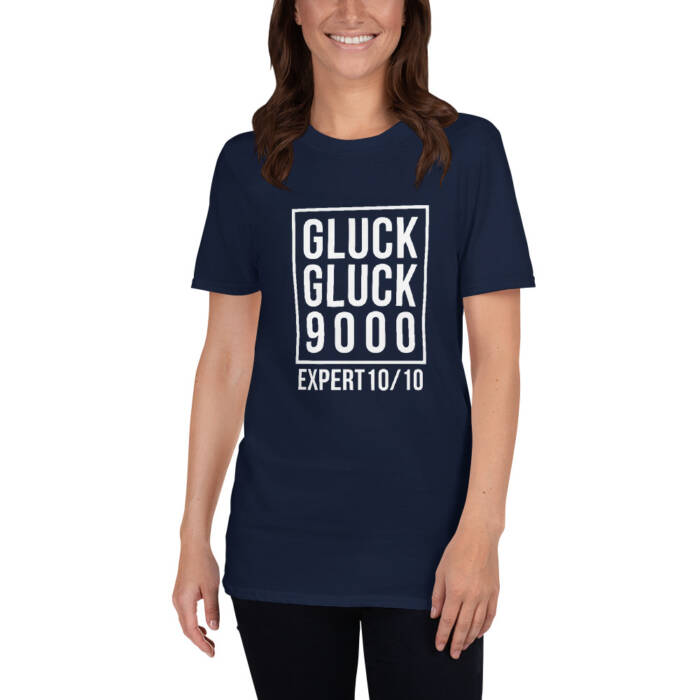 Gluck Gluck 9000 - Sex T-shirt - navy