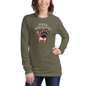 Happy Spanksgiving Long Sleeve Tee